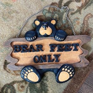Big Sky Carver Bear Feet Only by Jeff Fleming
